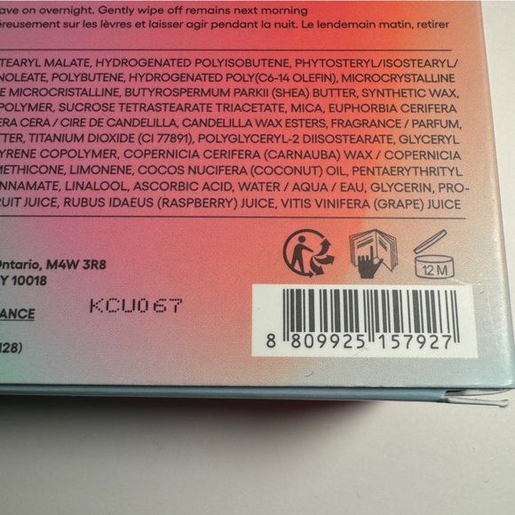 Laneige Divine Lip Duo Candy Cane Peppermint Lip Glowy Balm Sleeping Mask - Picture 9 of 10